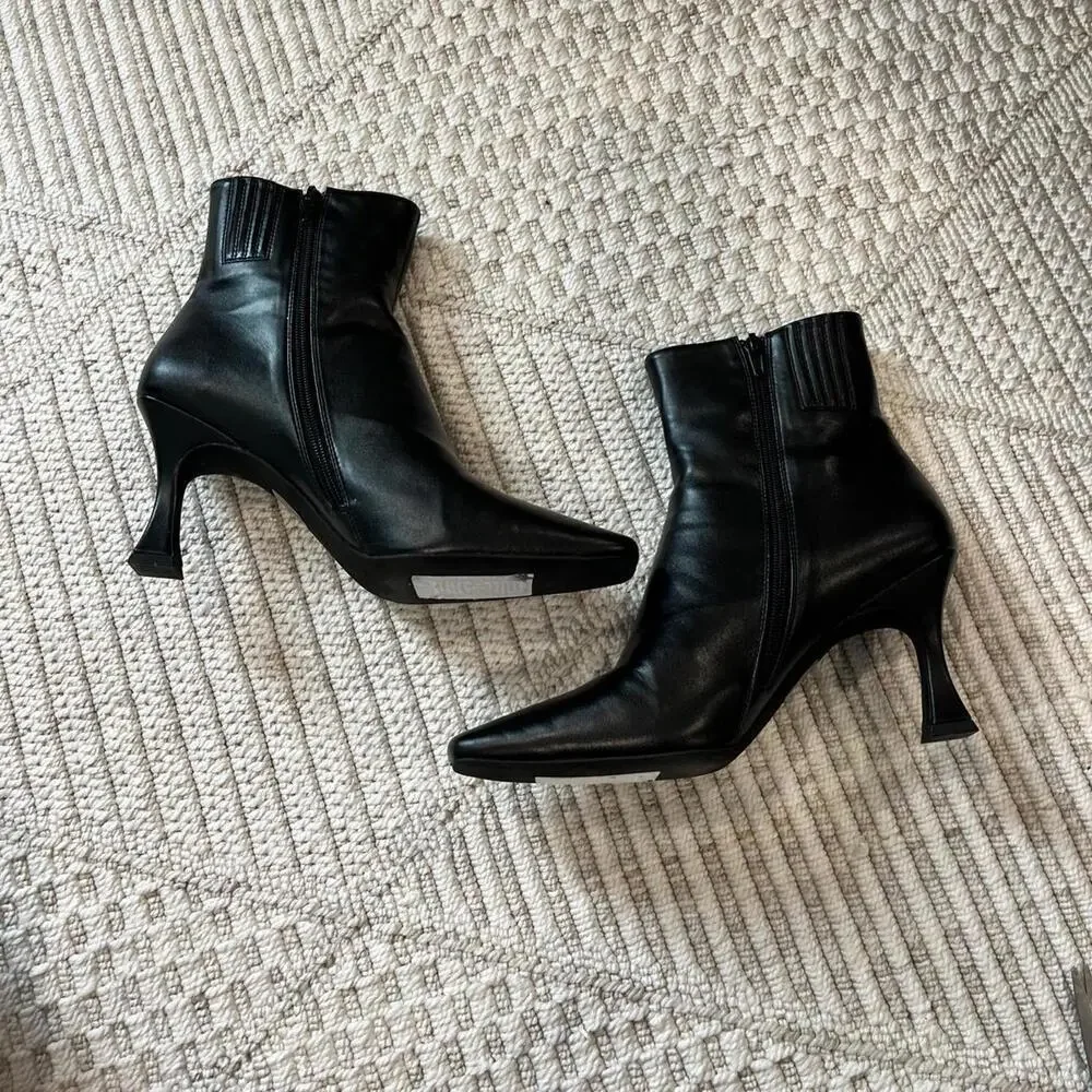 Jeffrey Campbell Tardy Ankle Boot in Black